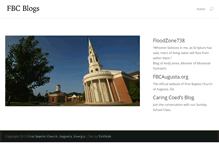 Tablet Screenshot of fbcblogs.com